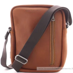 Les Ateliers Foures Sac porte croise Narcisse Baroudeur*Homme Petites Sacoches Homme|Sacs Besace