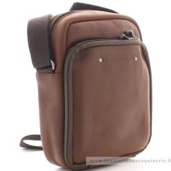 Les Ateliers Foures Sac porte croise Narcisse Baroudeur*Homme Petites Sacoches Homme|Sacs Besace