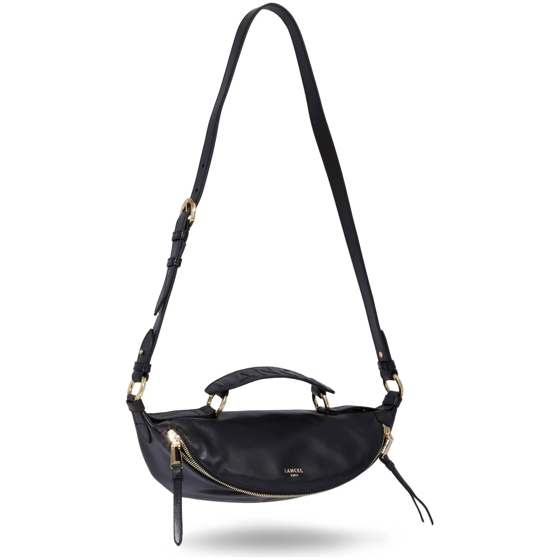 Lancel Sac porte croise S Origami cuir lisse*Femme Sacs Bandoulière