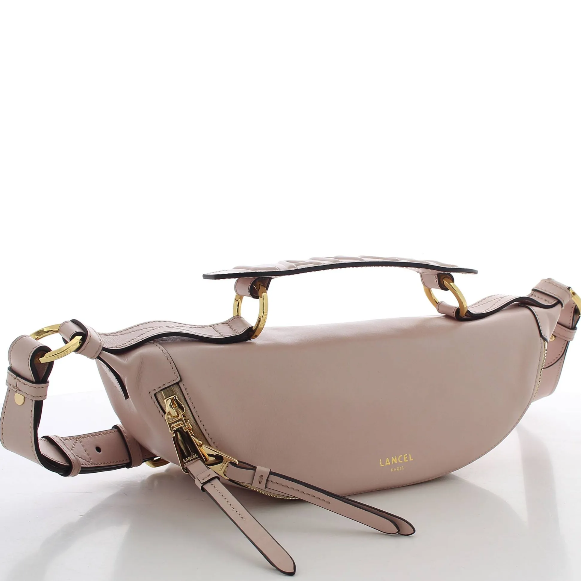 Lancel Sac porte croise S Origami cuir lisse*Femme Sacs Bandoulière