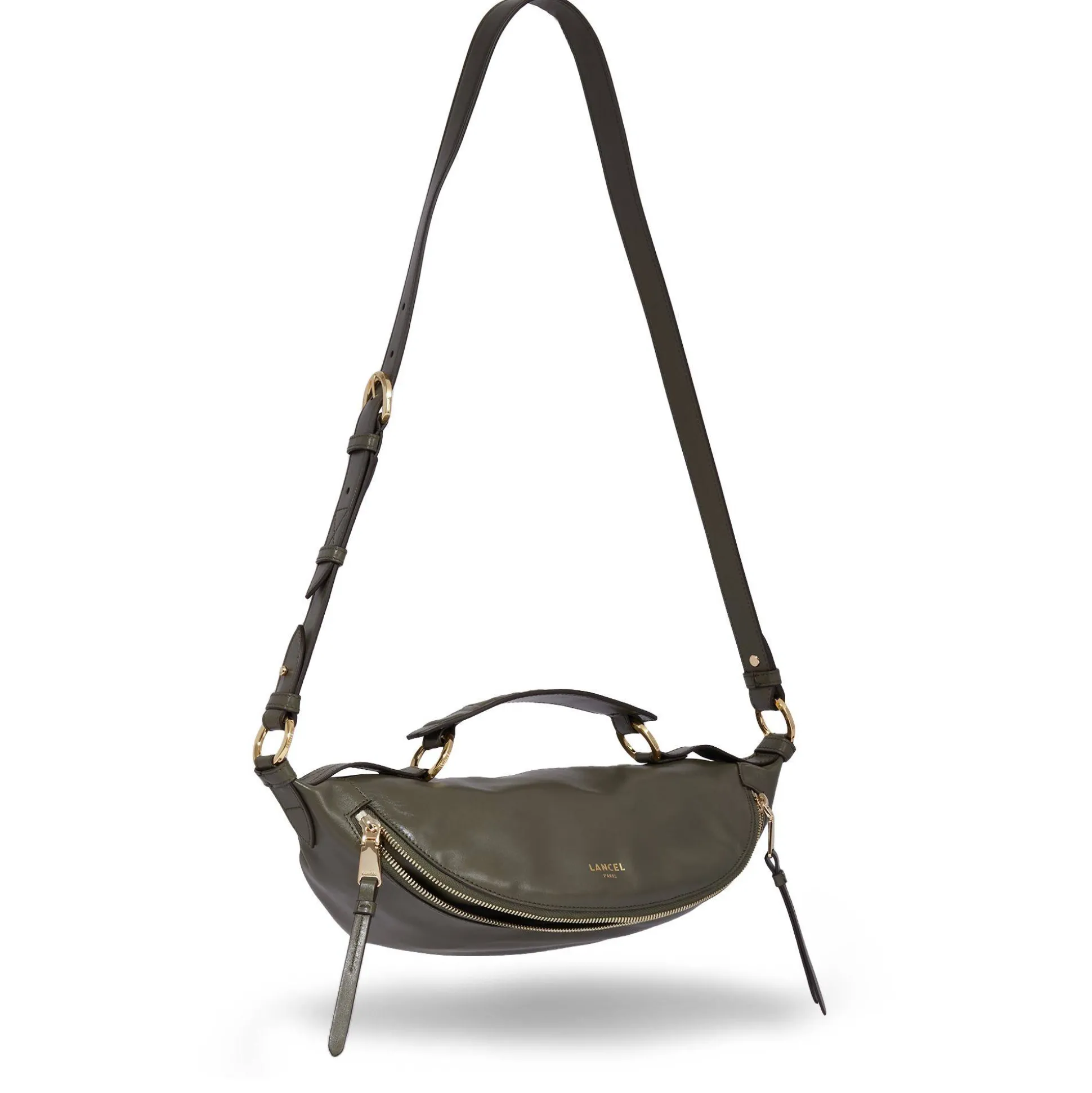 Lancel Sac porte croise S Origami cuir lisse*Femme Sacs Bandoulière