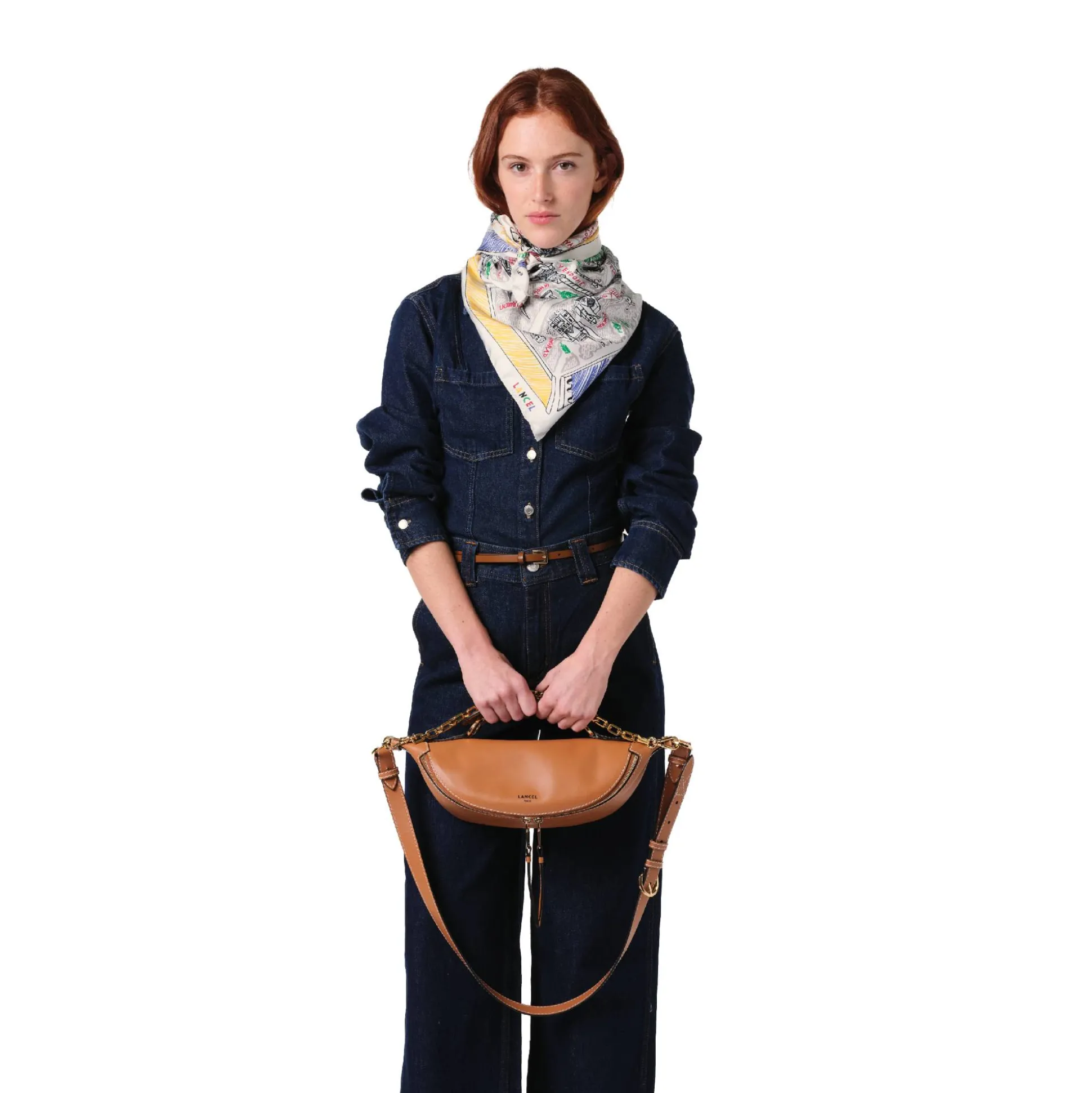 Lancel Sac porte croise S Origami animation Sportive*Femme Sacs Bandoulière