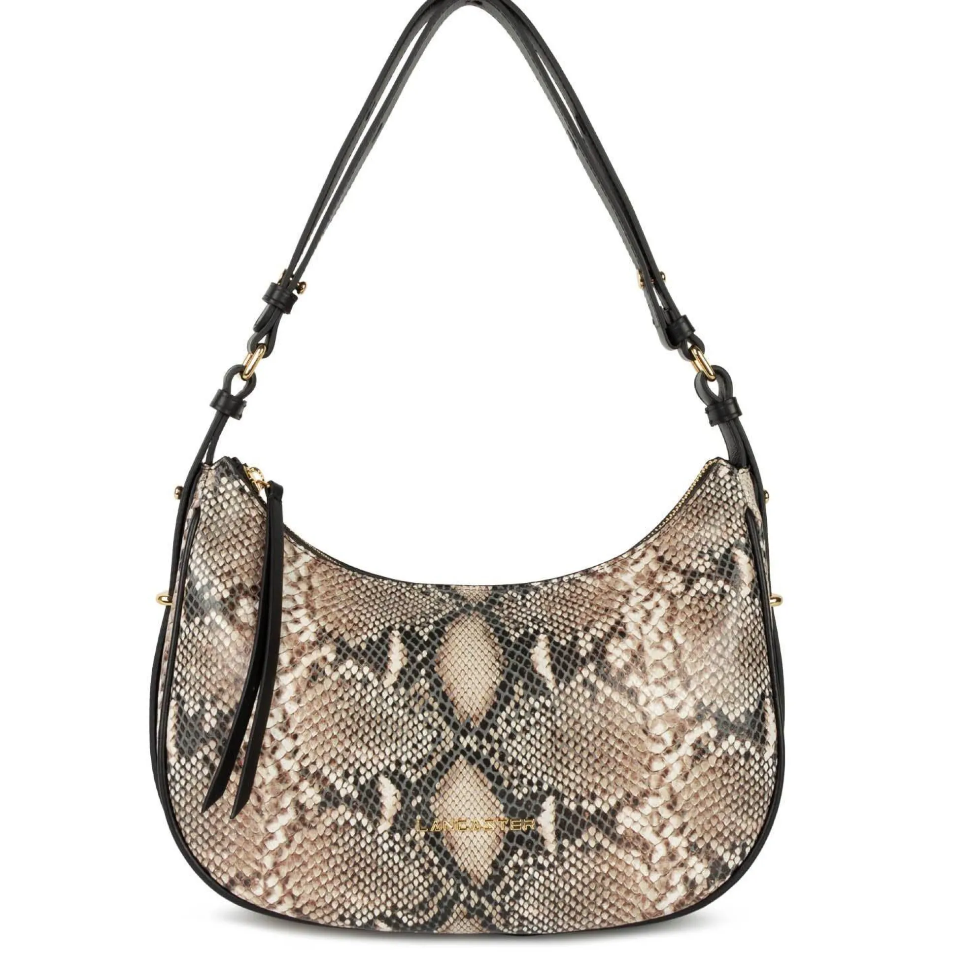 Lancaster Sac porte epaule imprime python Exo Aria*Femme Sacs Porté Épaule