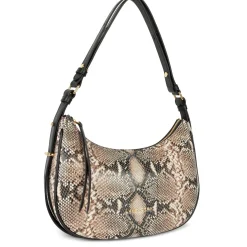 Lancaster Sac porte epaule imprime python Exo Aria*Femme Sacs Porté Épaule