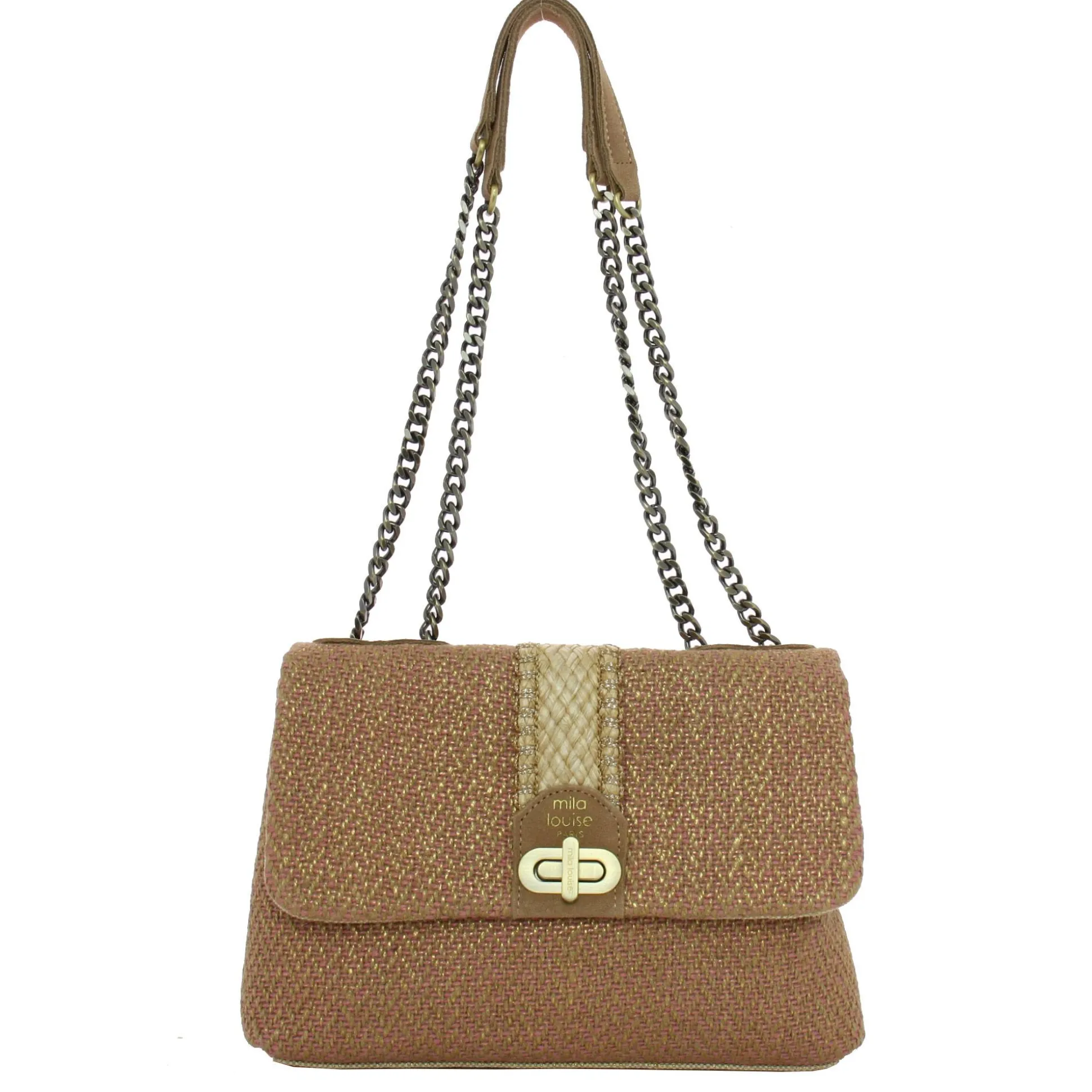 Mila Louise Sac porte epaule a rabat Philana JT2 textile*Femme Sacs Porté Épaule