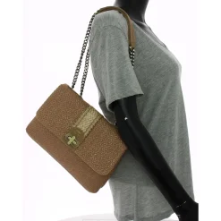 Mila Louise Sac porte epaule a rabat Philana JT2 textile*Femme Sacs Porté Épaule