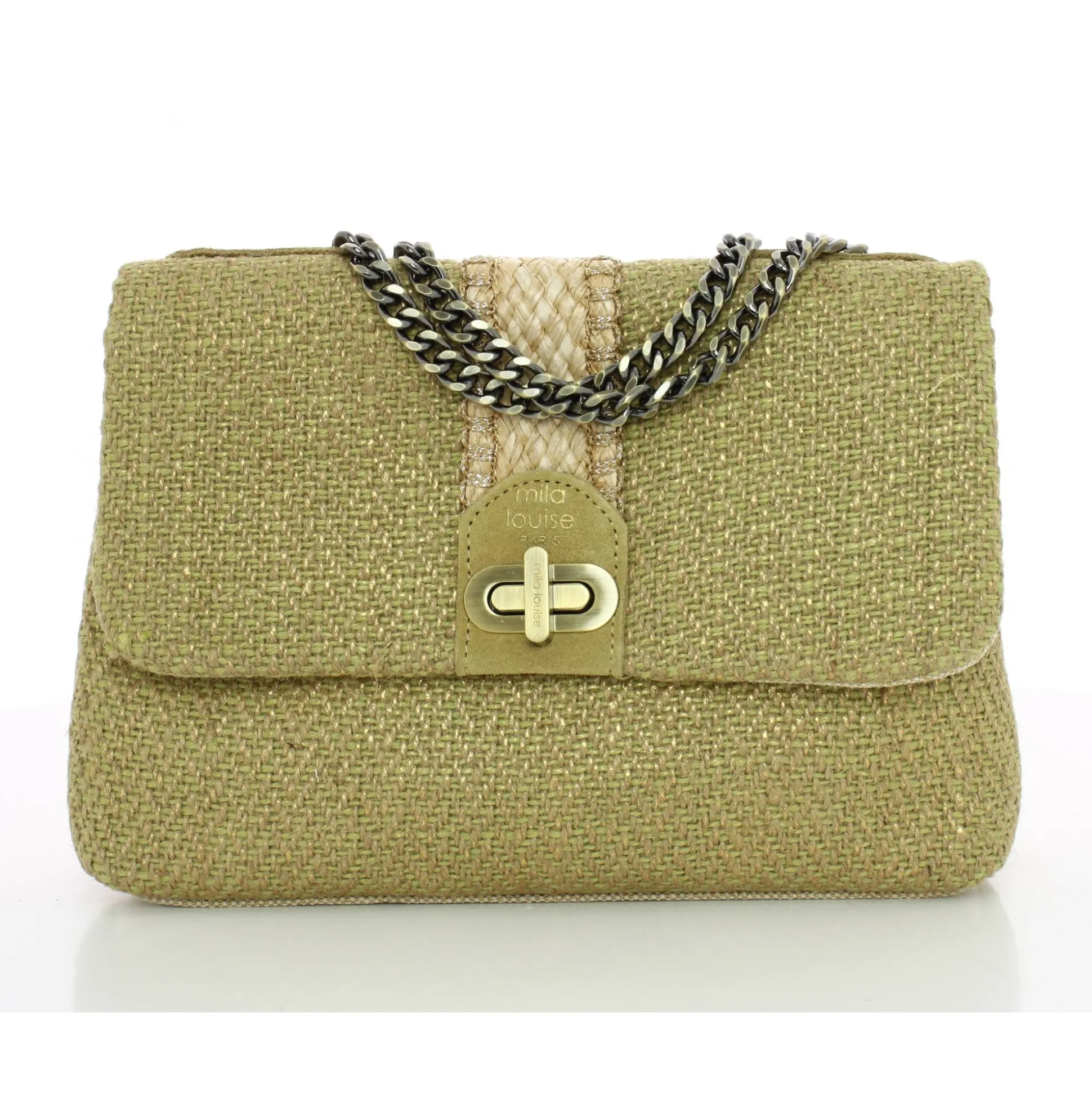 Mila Louise Sac porte epaule a rabat Philana JT2 textile*Femme Sacs Porté Épaule