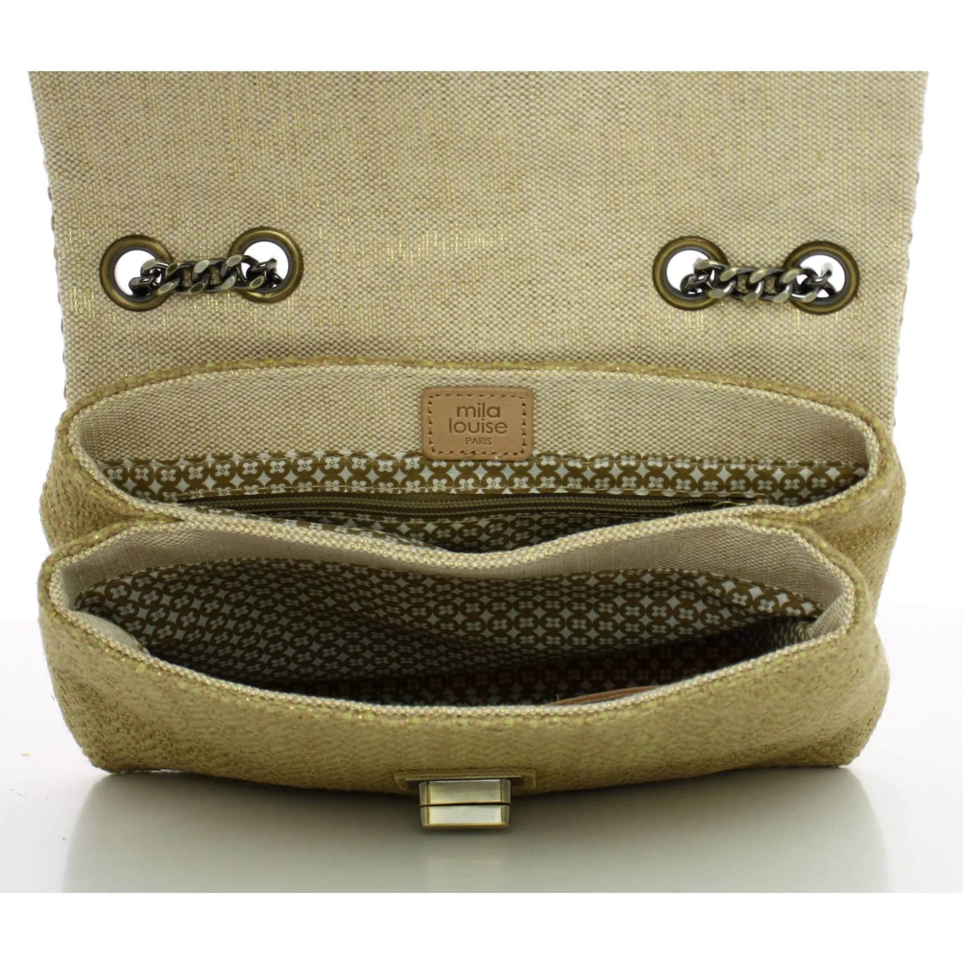 Mila Louise Sac porte epaule a rabat Philana JT2 textile*Femme Sacs Porté Épaule