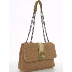 Mila Louise Sac porte epaule a rabat Philana JT2 textile*Femme Sacs Porté Épaule