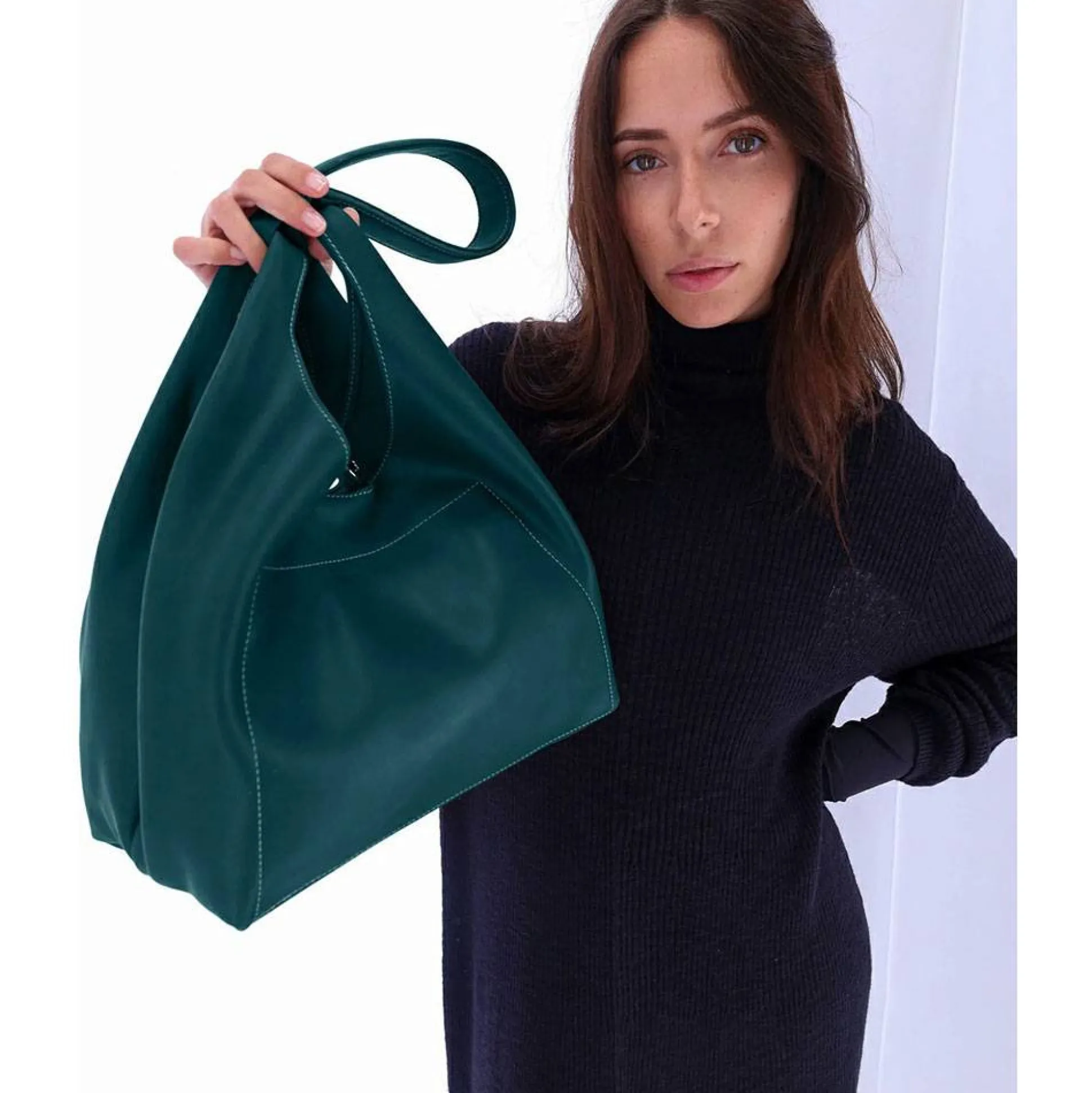 Les Ateliers Foures Sac porte epaule Amazone en cuir*Femme Sacs Porté Épaule