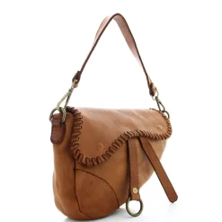 Marlon Firenze Sac porte epaule asymetrique cuir a rabat*Femme Sacs Bandoulière
