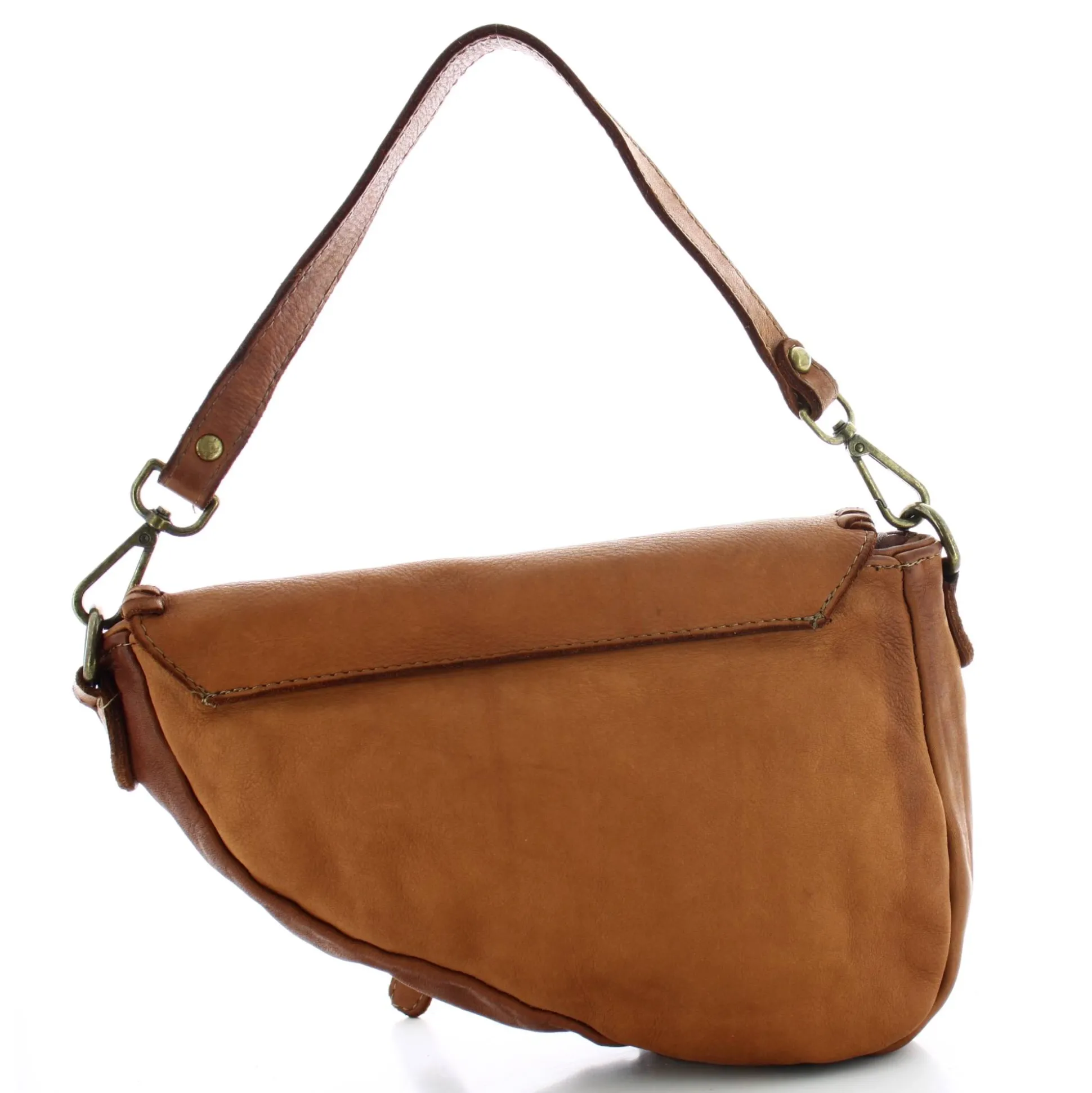 Marlon Firenze Sac porte epaule asymetrique cuir a rabat*Femme Sacs Bandoulière