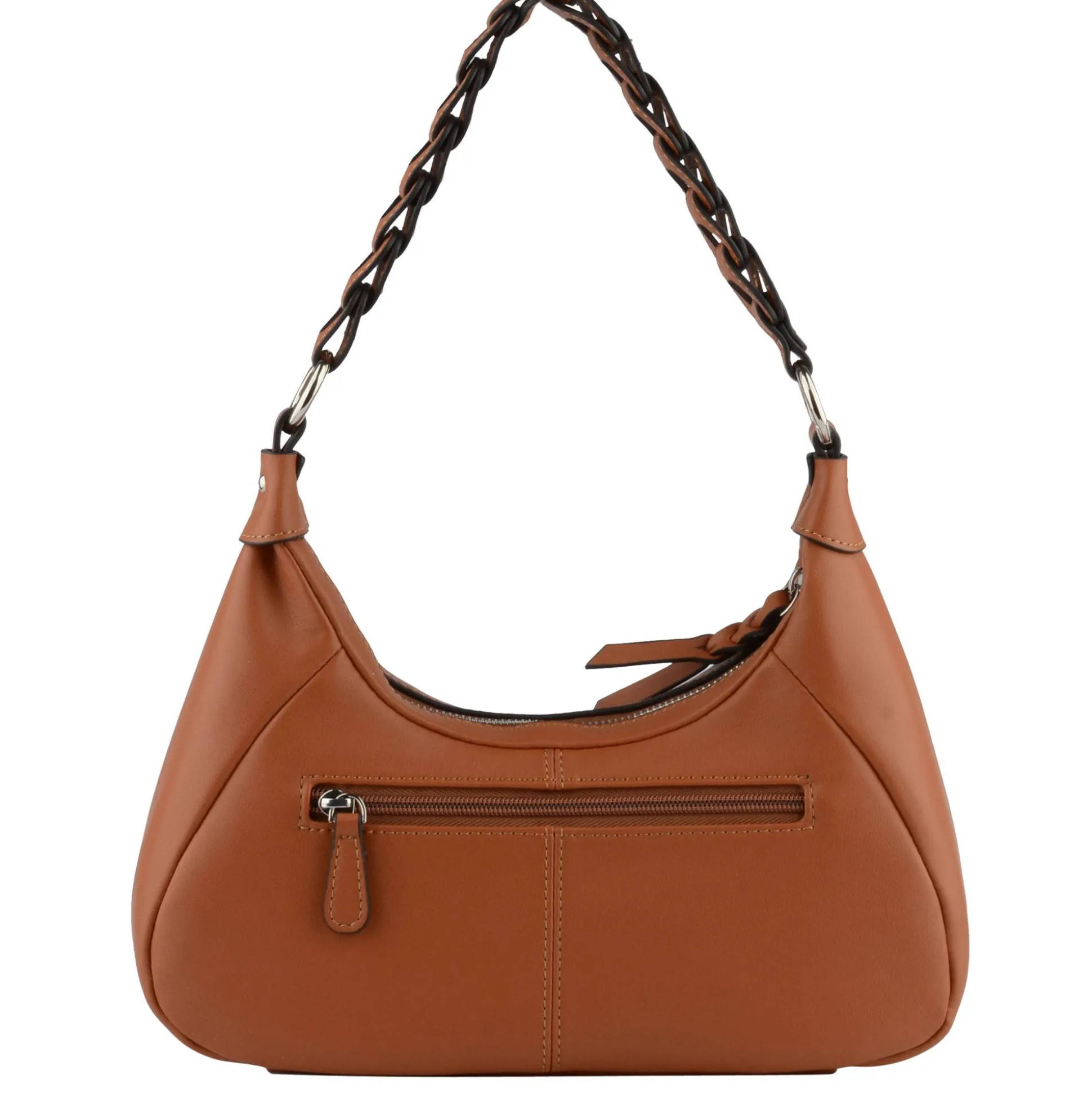 Francinel Sac porte epaule Benedicte anse tressee cuir*Femme Sacs Porté Épaule