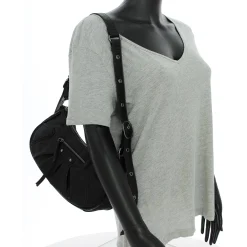 Mia & Joy Sac porte epaule Ciara effet plisse*Femme Sacs Porté Épaule