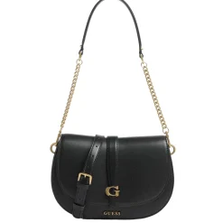 Guess Sac porte epaule effet lisse Kuba*Femme Sacs Porté Épaule