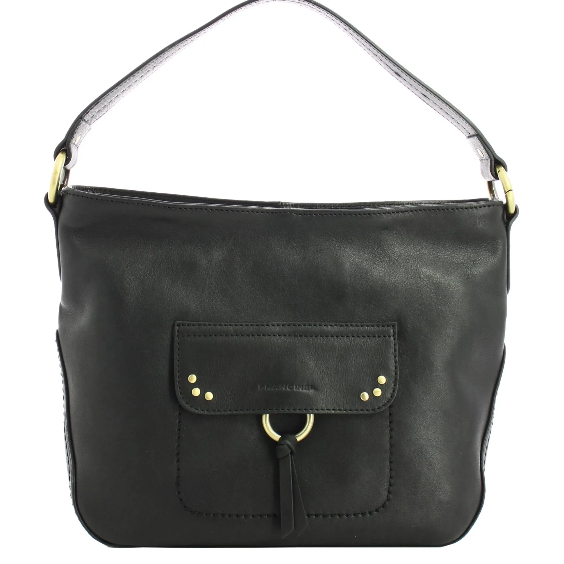 Francinel Sac porte epaule Enola details clous*Femme Sacs Porté Épaule
