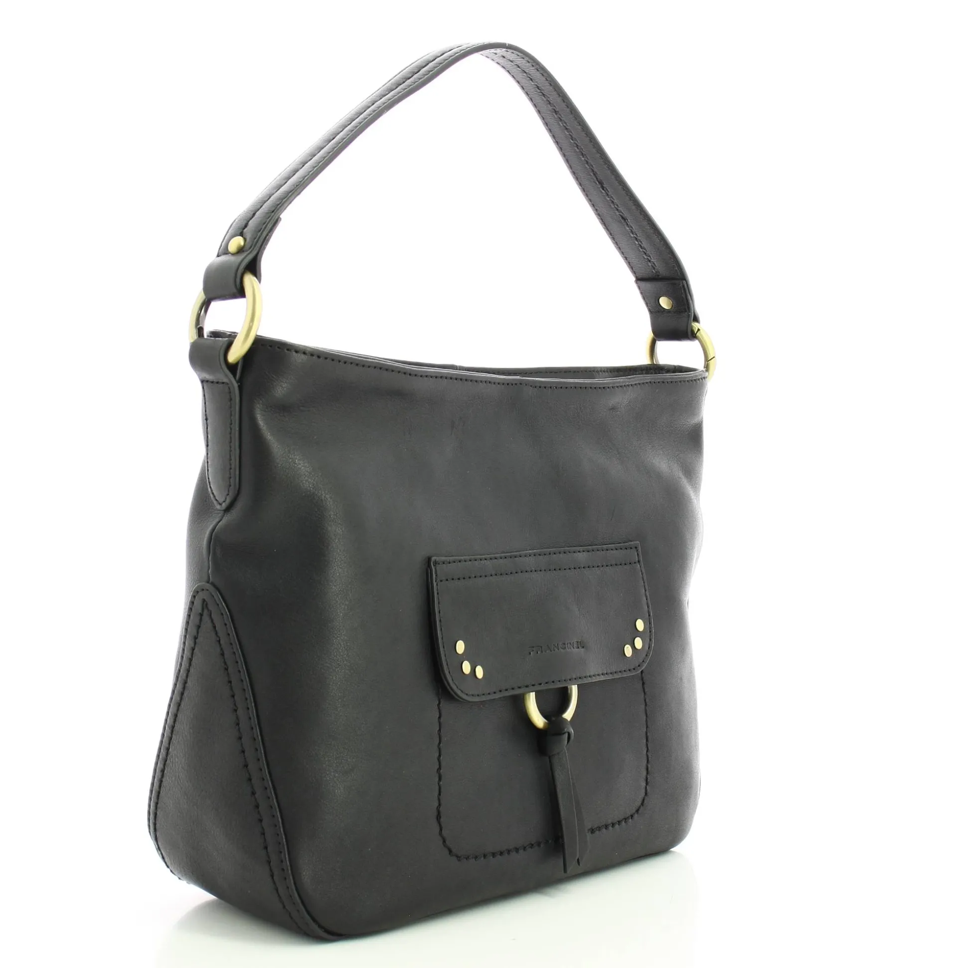 Francinel Sac porte epaule Enola details clous*Femme Sacs Porté Épaule