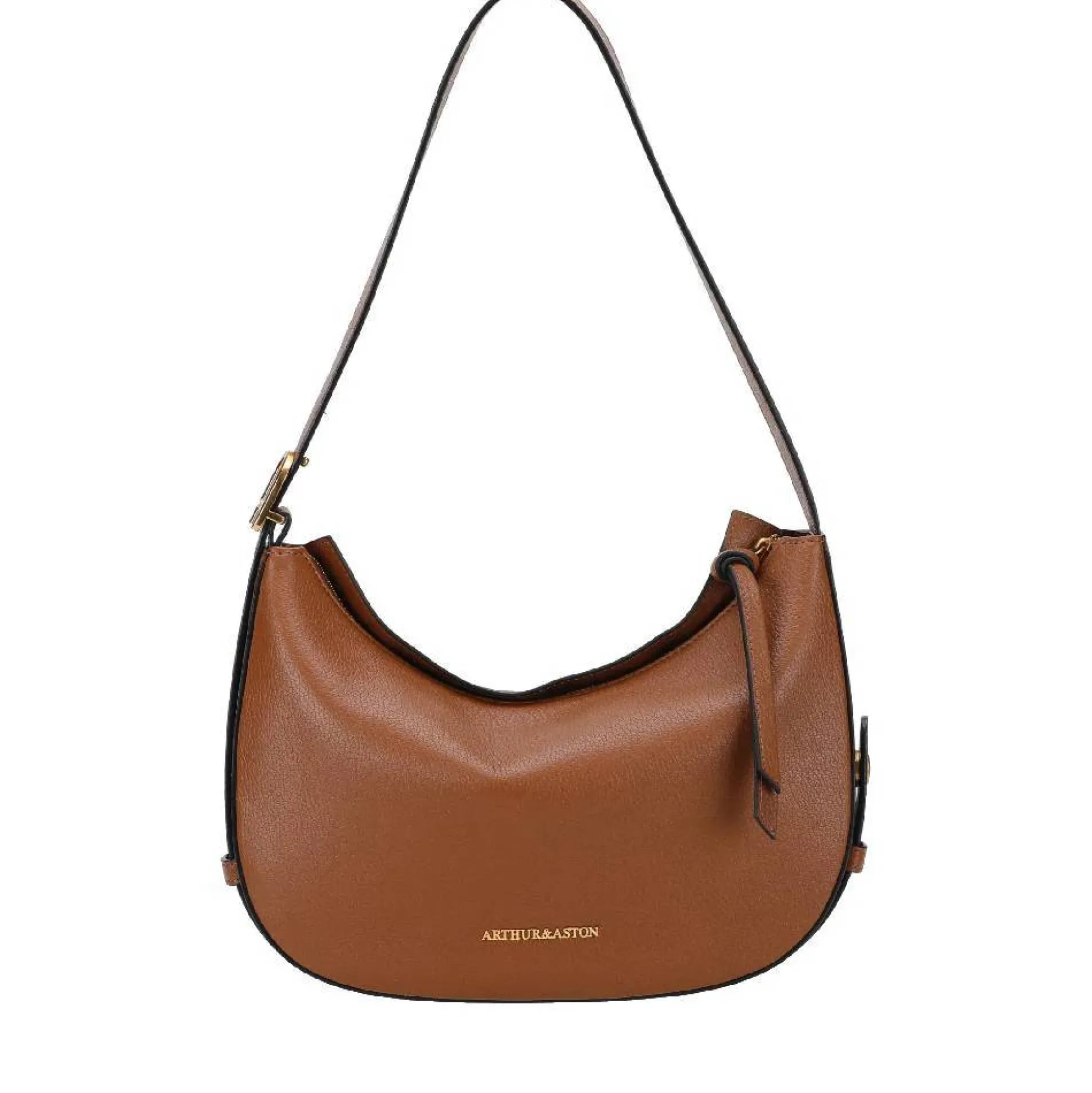 Arthur Aston Sac porte epaule format demi-lune Raquel*Femme Sacs Porté Épaule