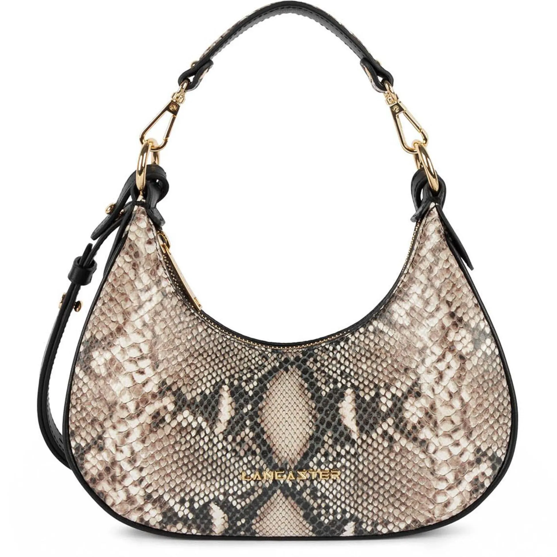 Lancaster Sac porte epaule imprime python S Exo Aria*Femme Sacs Porté Épaule