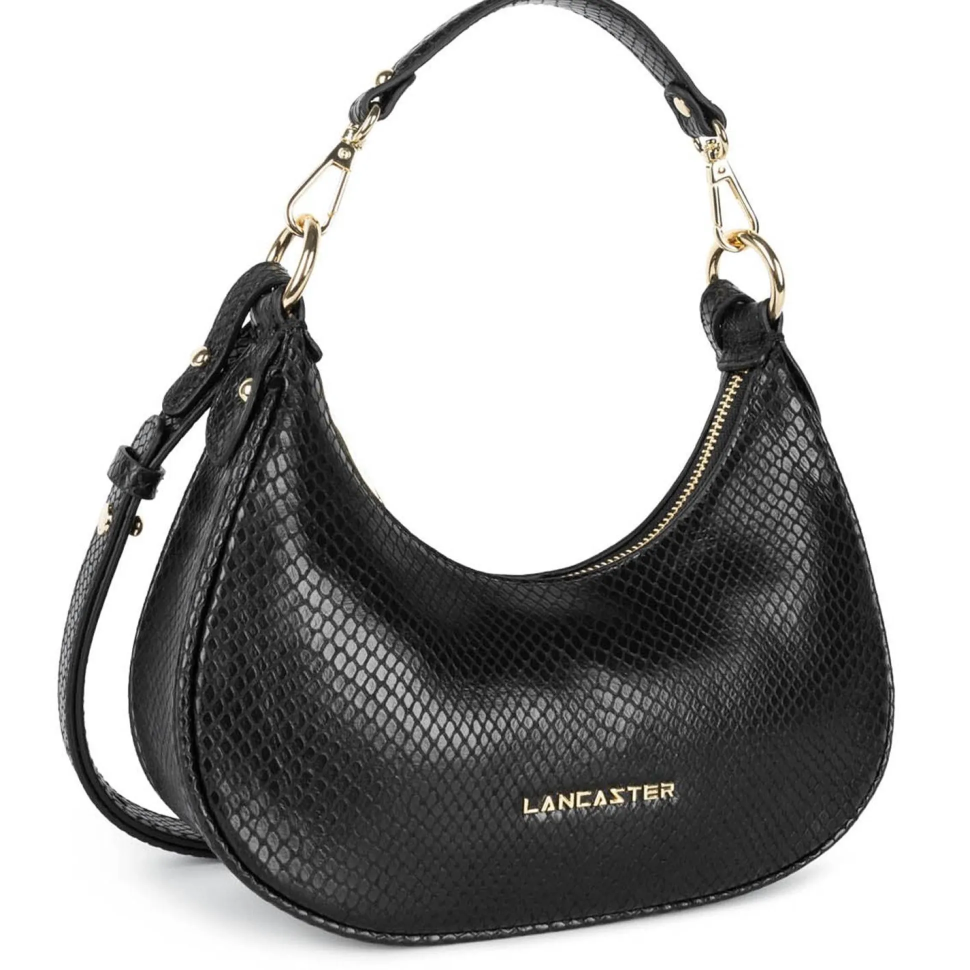 Lancaster Sac porte epaule imprime python S Exo Aria*Femme Sacs Porté Épaule