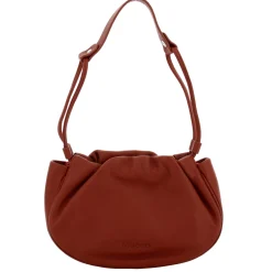 Mocca Sac porte epaule Julie en cuir*Femme Sacs Porté Épaule|Sacs Bandoulière