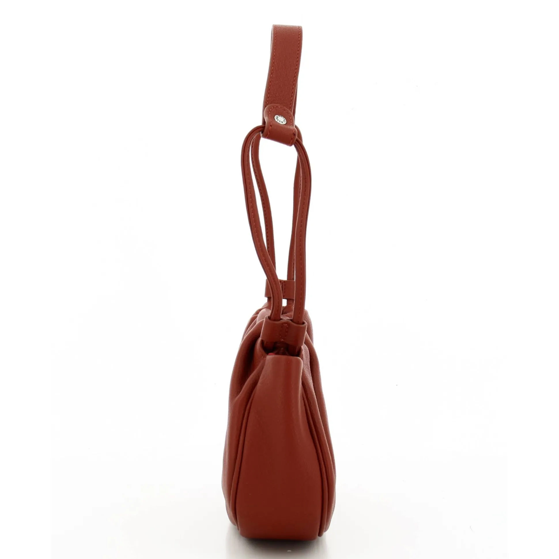 Mocca Sac porte epaule Julie en cuir*Femme Sacs Porté Épaule|Sacs Bandoulière