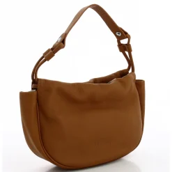 Mocca Sac porte epaule Julie en cuir*Femme Sacs Porté Épaule|Sacs Bandoulière