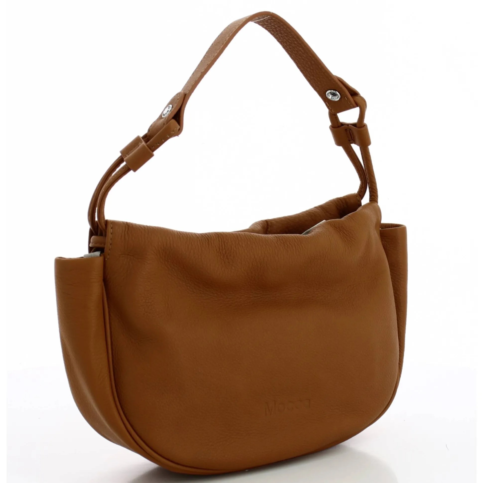 Mocca Sac porte epaule Julie en cuir*Femme Sacs Porté Épaule|Sacs Bandoulière