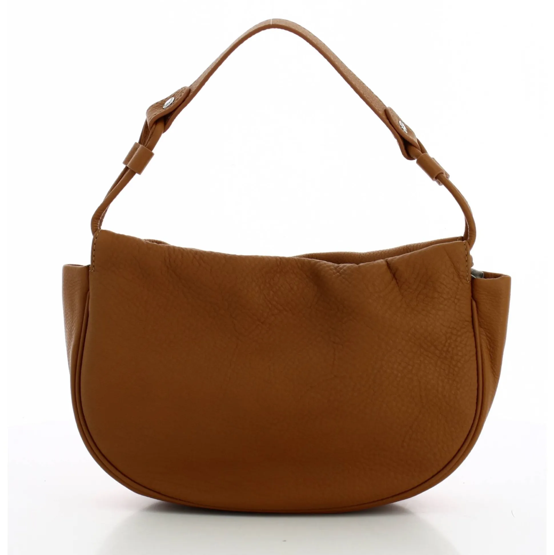 Mocca Sac porte epaule Julie en cuir*Femme Sacs Porté Épaule|Sacs Bandoulière