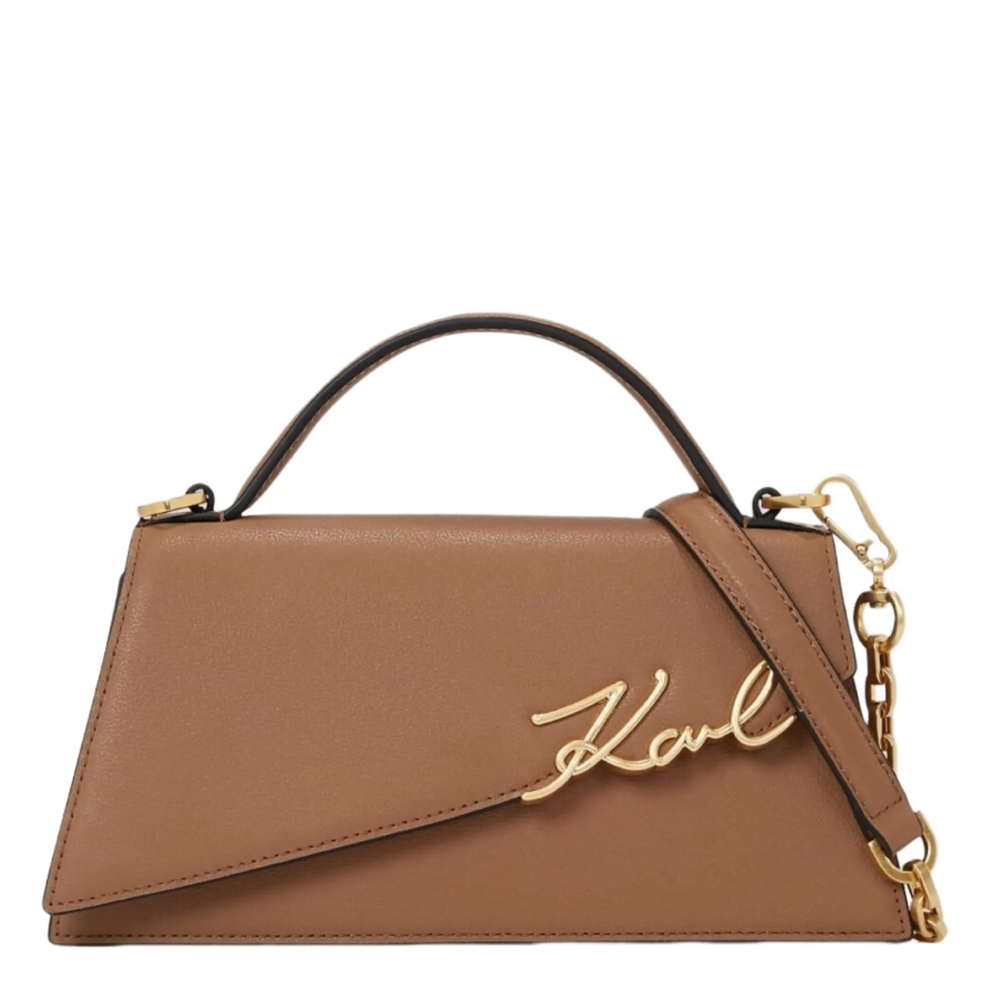 Karl Lagerfeld Sac porte epaule K Signature en cuir*Femme Sacs Porté Épaule