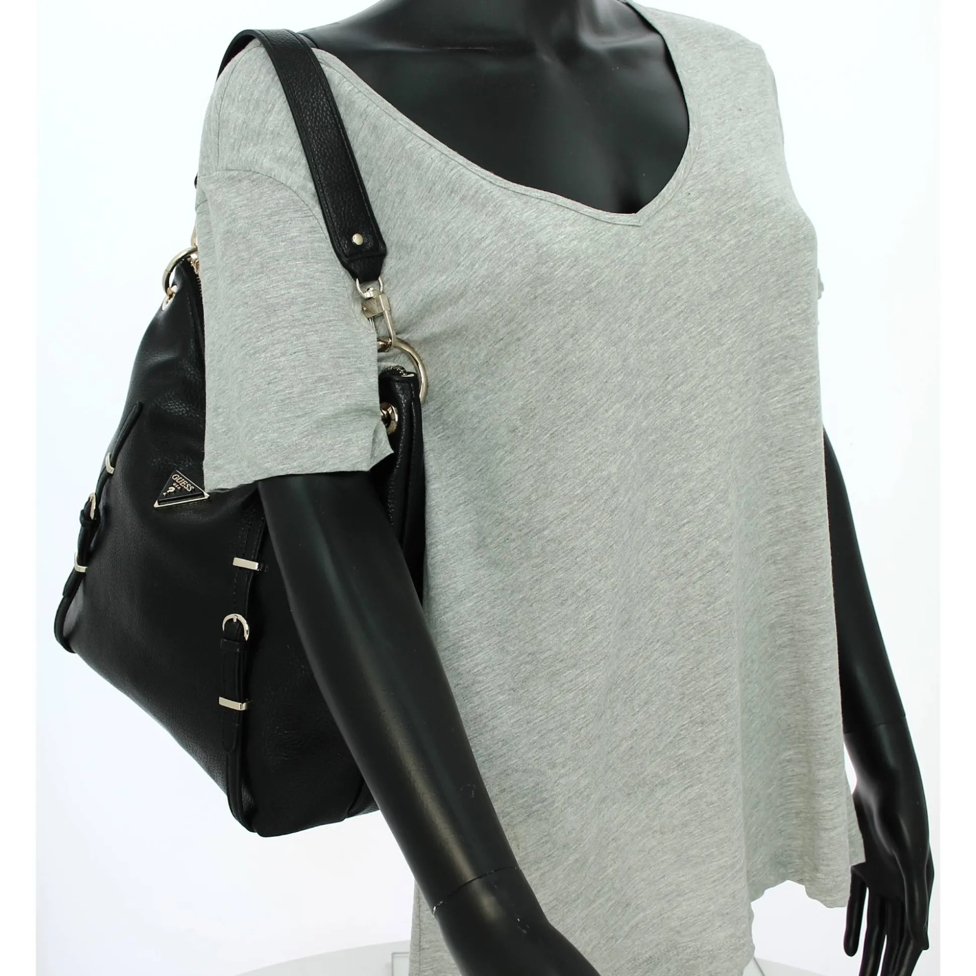 Guess Sac porte epaule Levia effet graine*Femme Sacs Porté Épaule