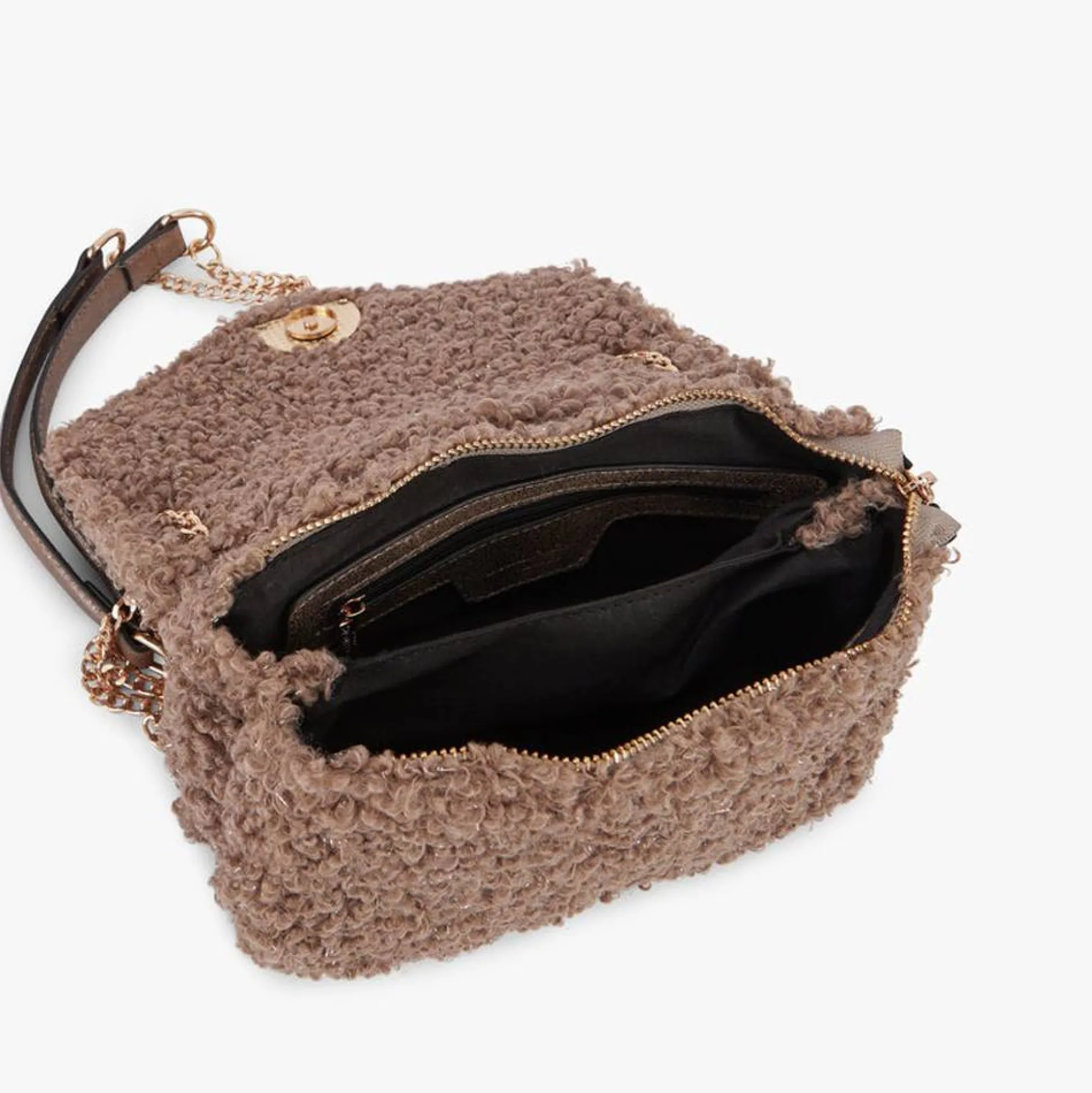 Lollipops Sac porte epaule Lilly effet polaire Oppy*Femme Sacs Porté Épaule