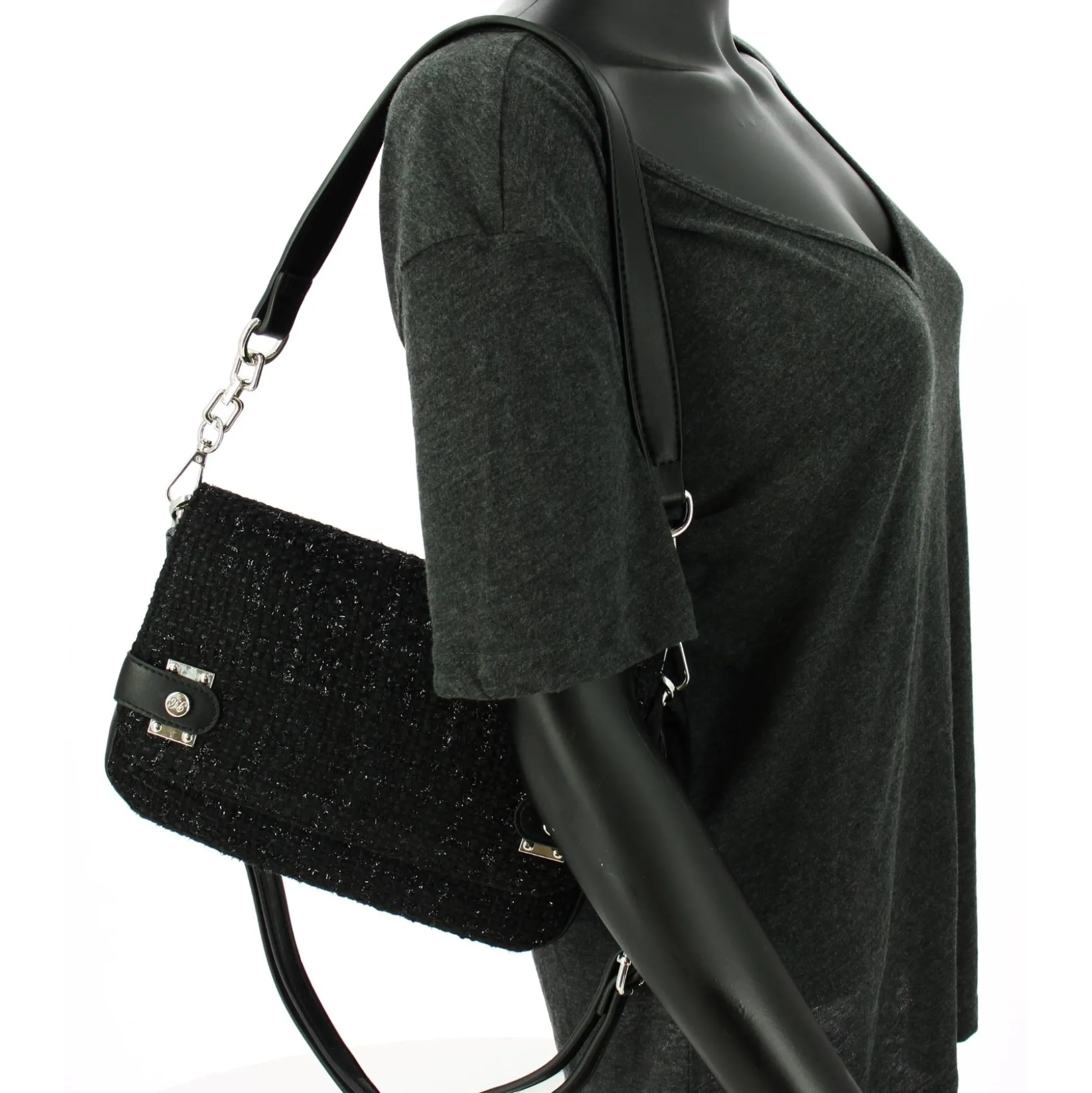 Francinel Sac porte epaule Maddie a rabat*Femme Sacs Porté Épaule
