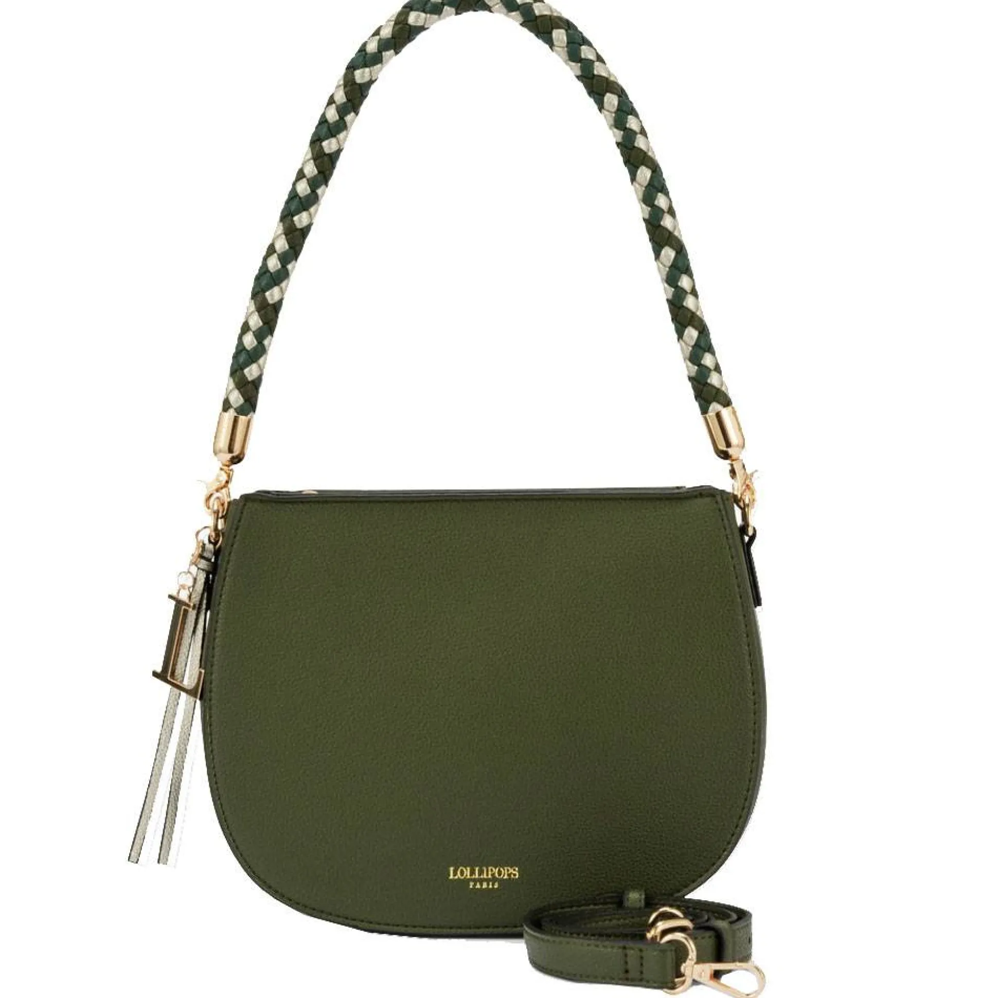 Lollipops Sac porte epaule Oudry anse tressee*Femme Sacs Porté Épaule|Sacs Bandoulière