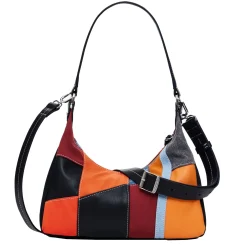 Desigual Sac porte epaule patch texture Lovelace*Femme Sacs Porté Épaule