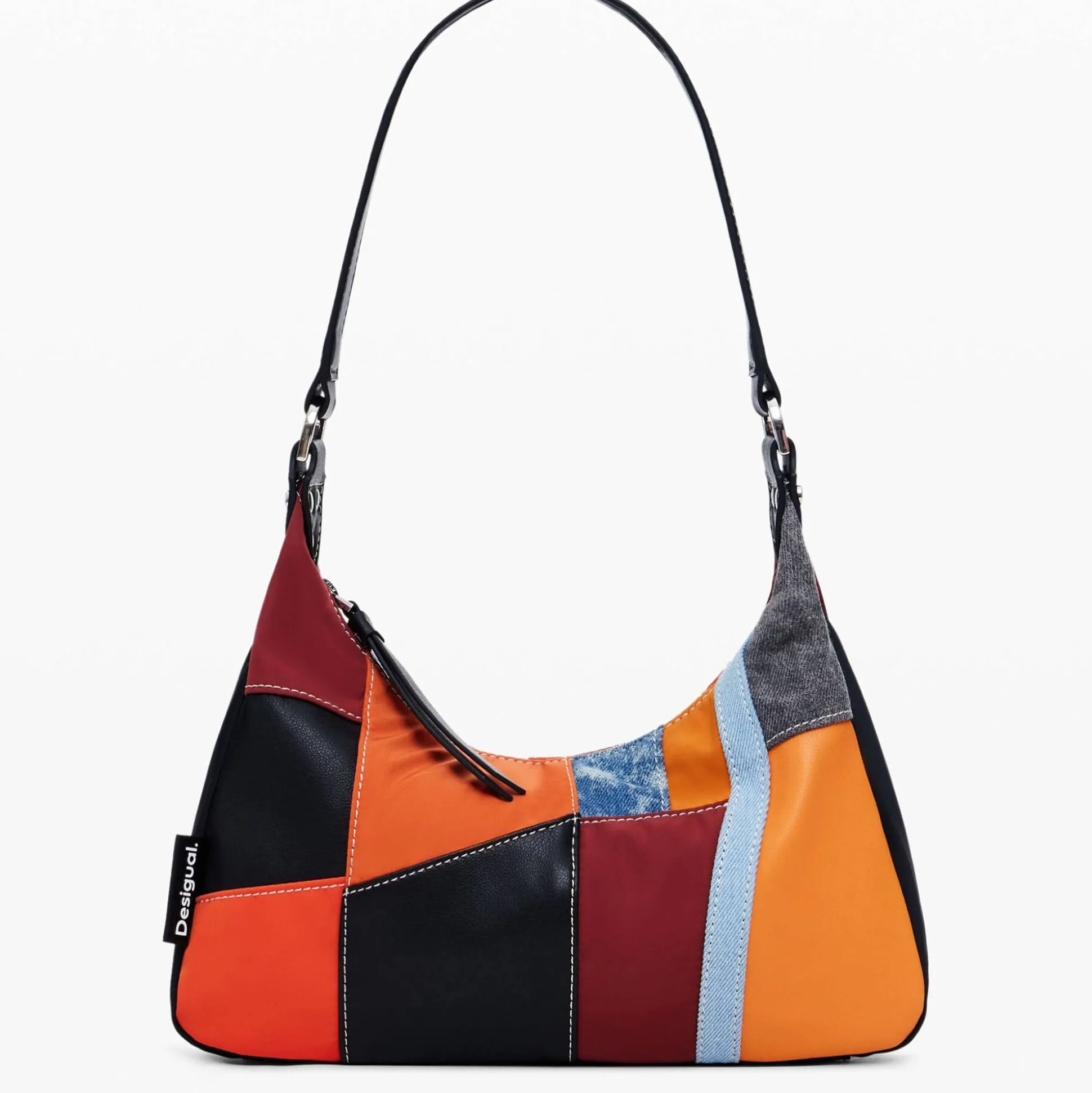 Desigual Sac porte epaule patch texture Lovelace*Femme Sacs Porté Épaule