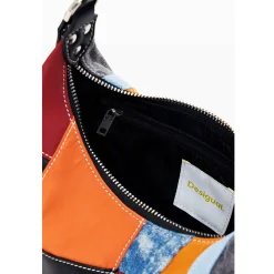 Desigual Sac porte epaule patch texture Lovelace*Femme Sacs Porté Épaule