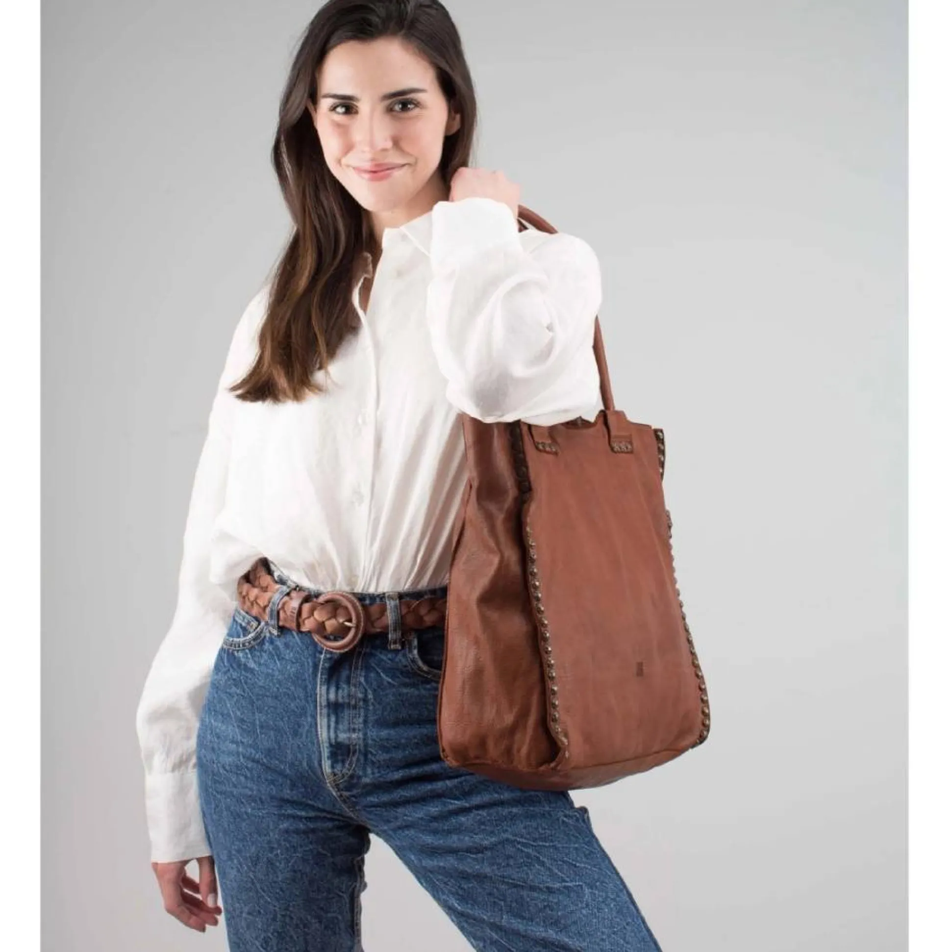 Biba Sac porte epaule Portland cloute*Femme Sacs Porté Épaule