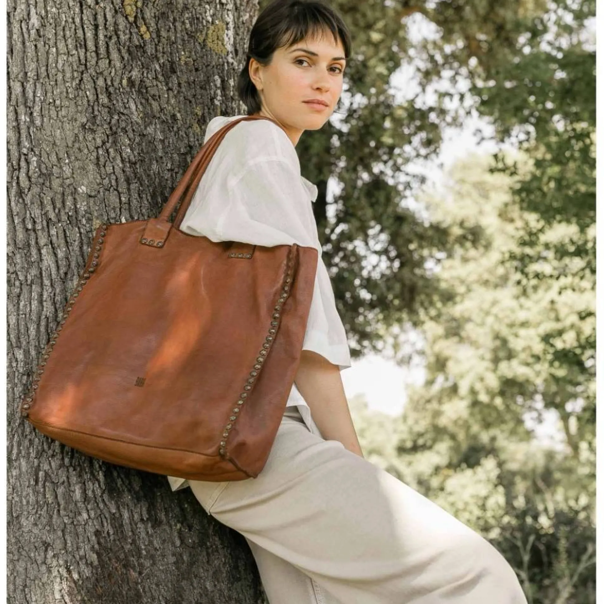 Biba Sac porte epaule Portland cloute*Femme Sacs Porté Épaule