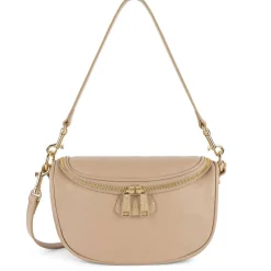 Lancaster Sac porte epaule Vanity Dune zippe*Femme Sacs Bandoulière