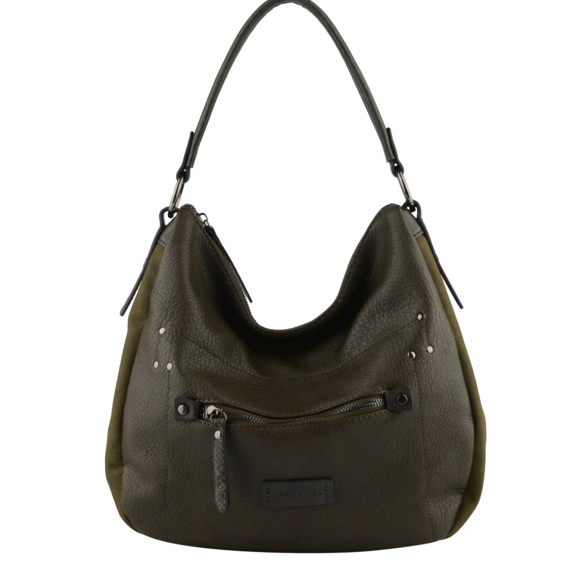 Francinel Sac porte epaule zippe Celeste*Femme Sacs Porté Épaule
