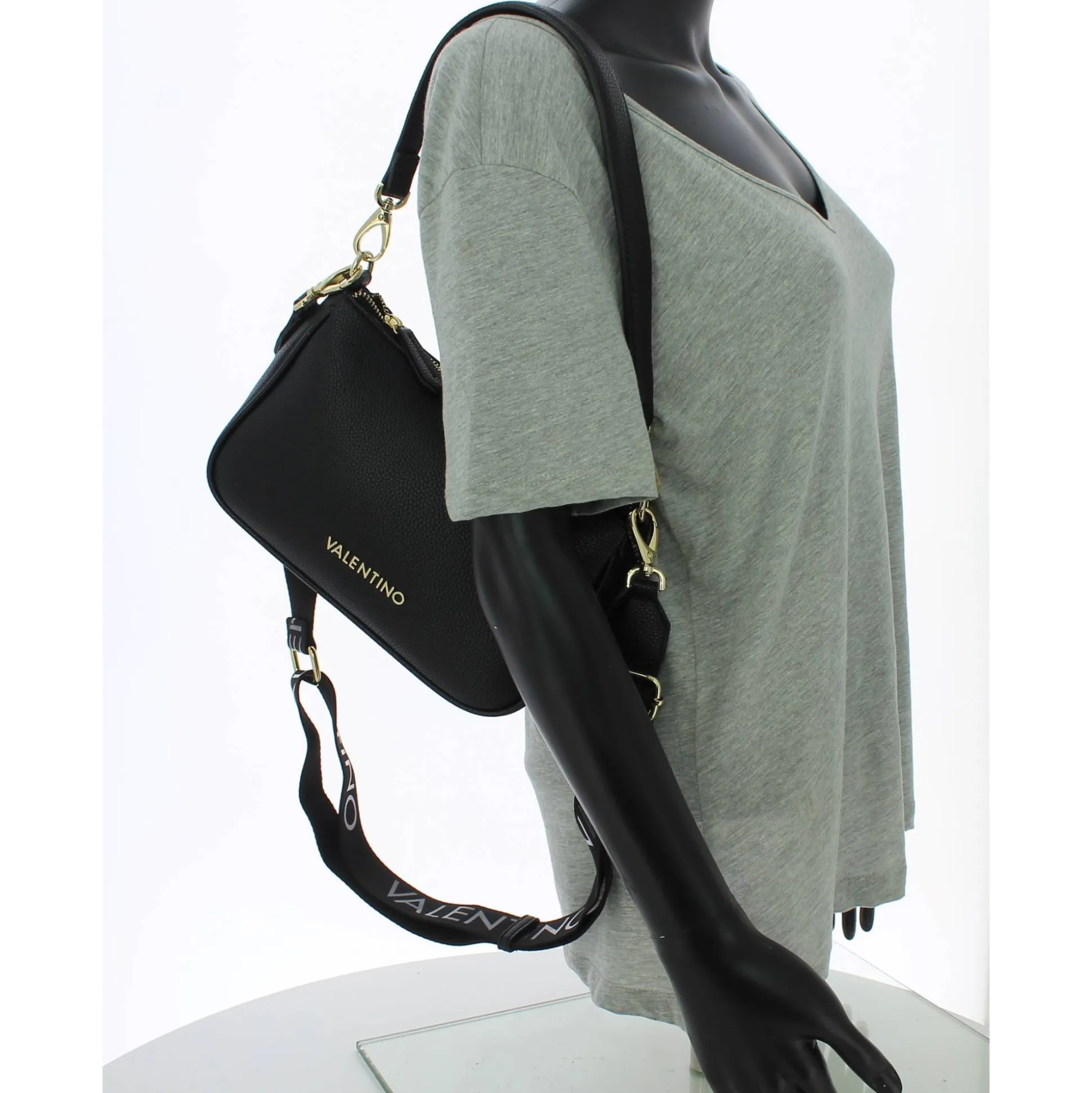 Valentino Bags Sac porte epaule zippe Never*Femme Sacs Porté Épaule