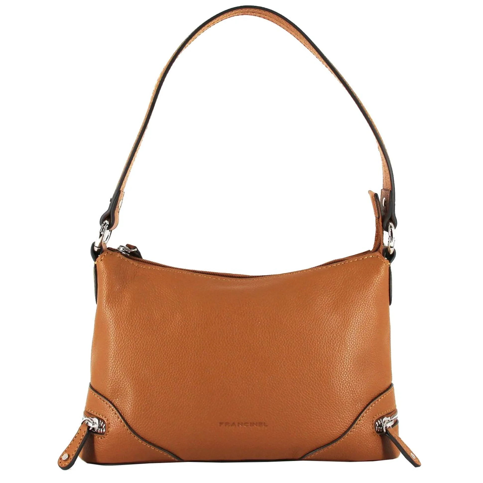 Francinel Sac porte epaule zippe Tiana en cuir*Femme Sacs Porté Épaule