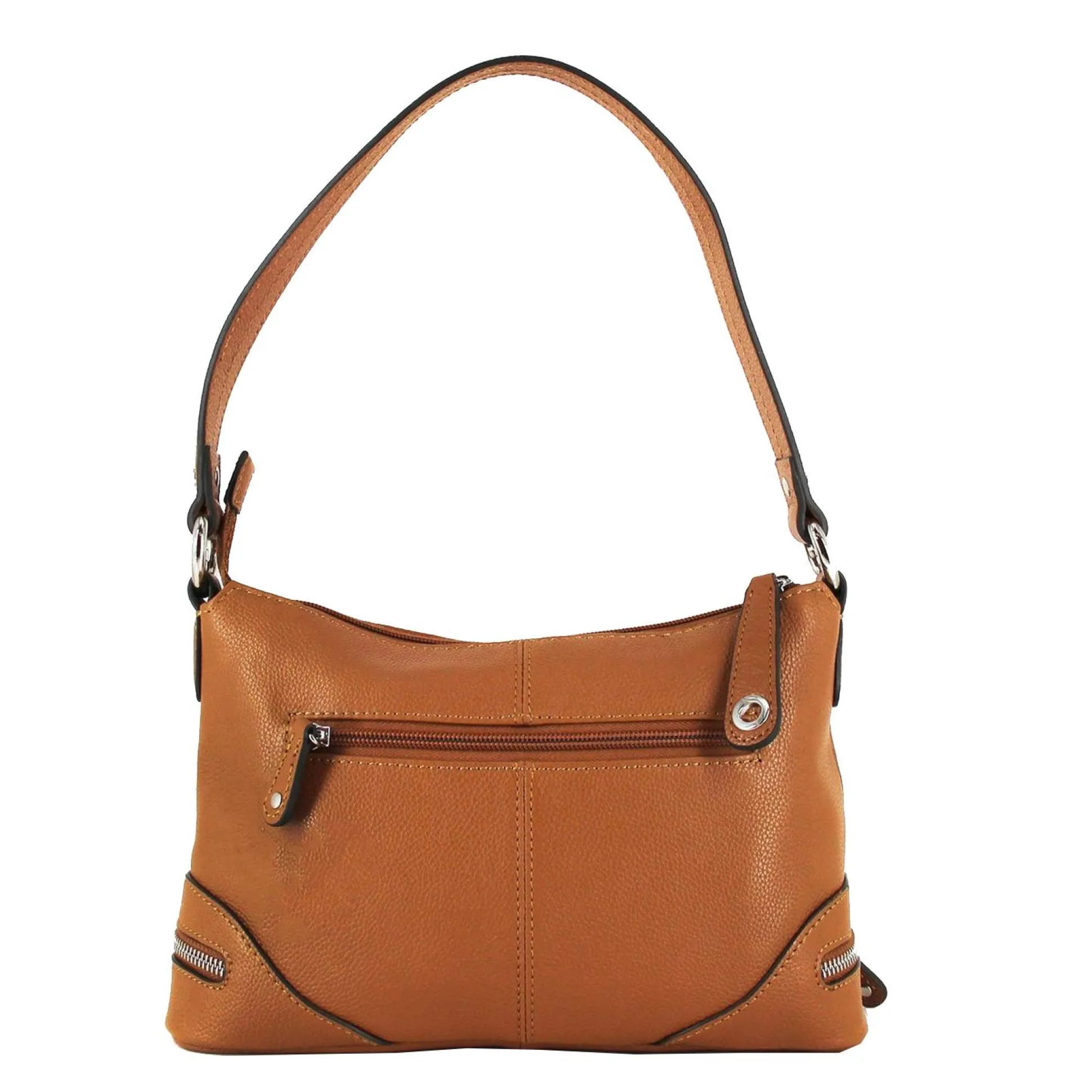 Francinel Sac porte epaule zippe Tiana en cuir*Femme Sacs Porté Épaule
