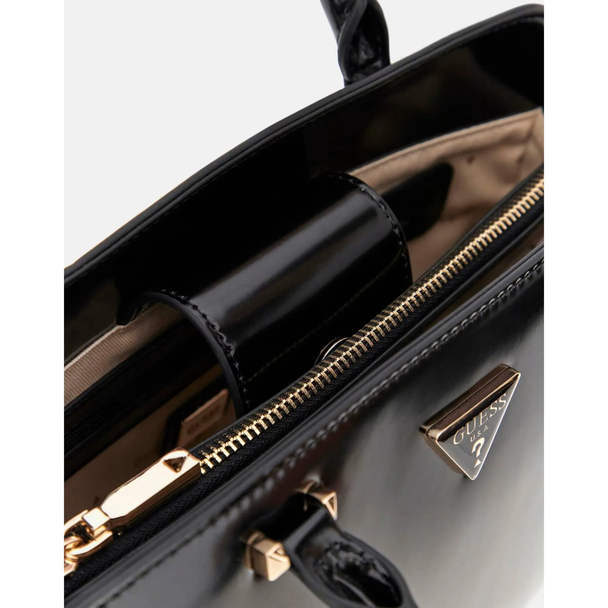 Guess Sac porte main Arnela effet verni*Femme Sacs À Main