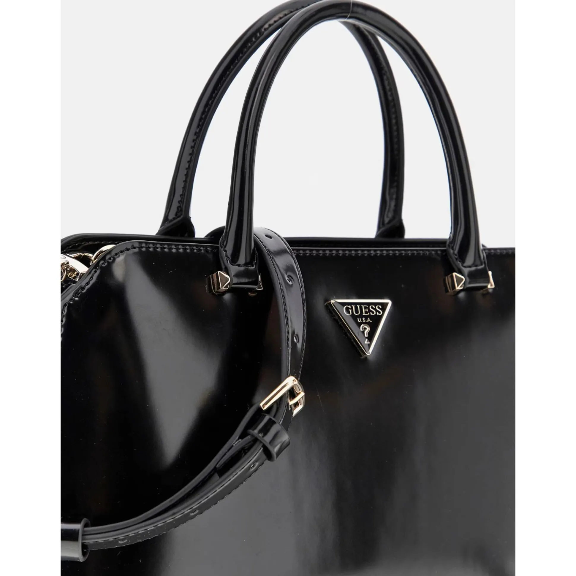 Guess Sac porte main Arnela effet verni*Femme Sacs À Main