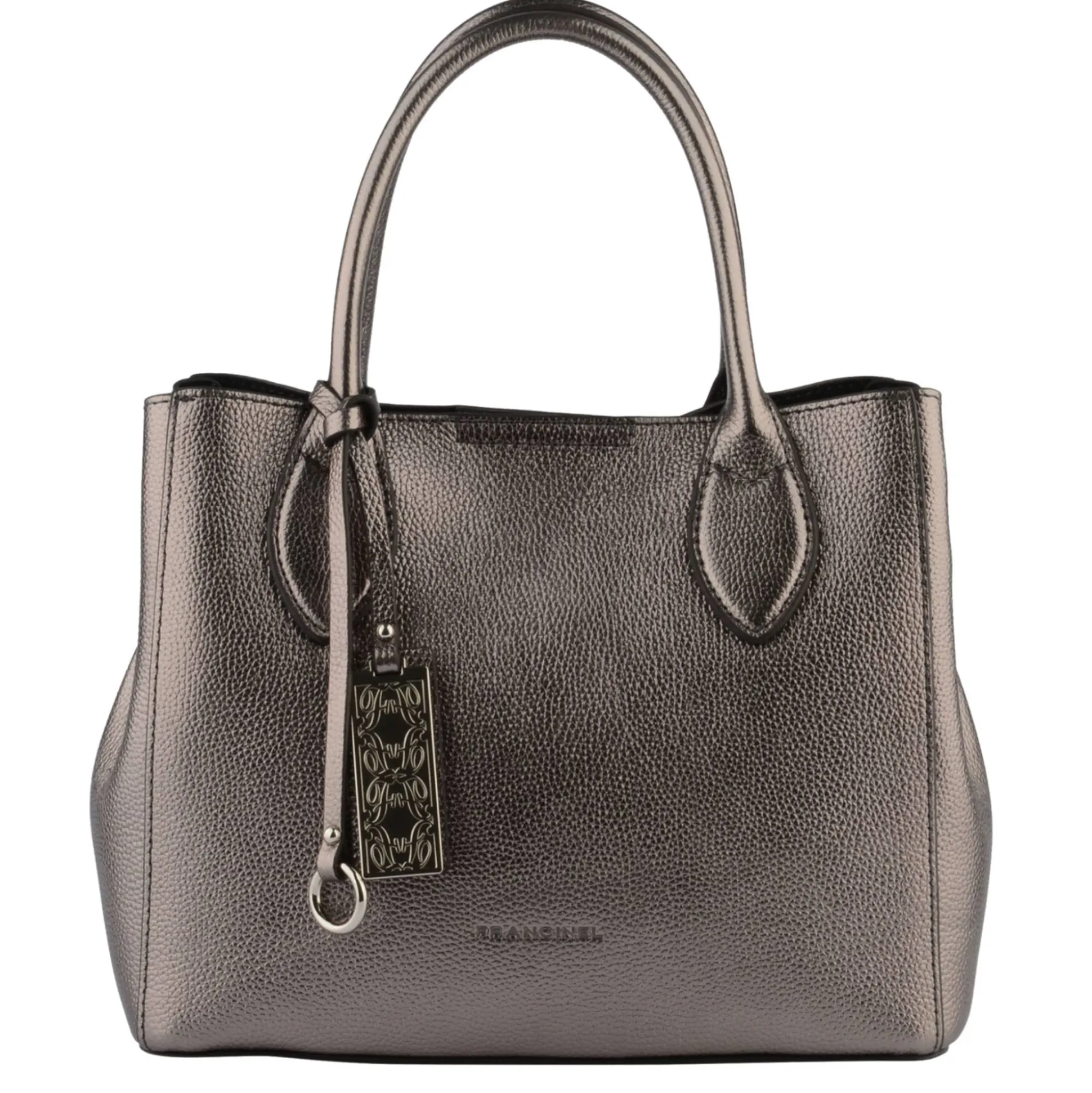 Francinel Sac porte main Capucine en cuir graine*Femme Sacs À Main