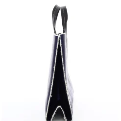 Marlon Firenze Sac porte main effet metallise et fourrure*Femme Sacs À Main
