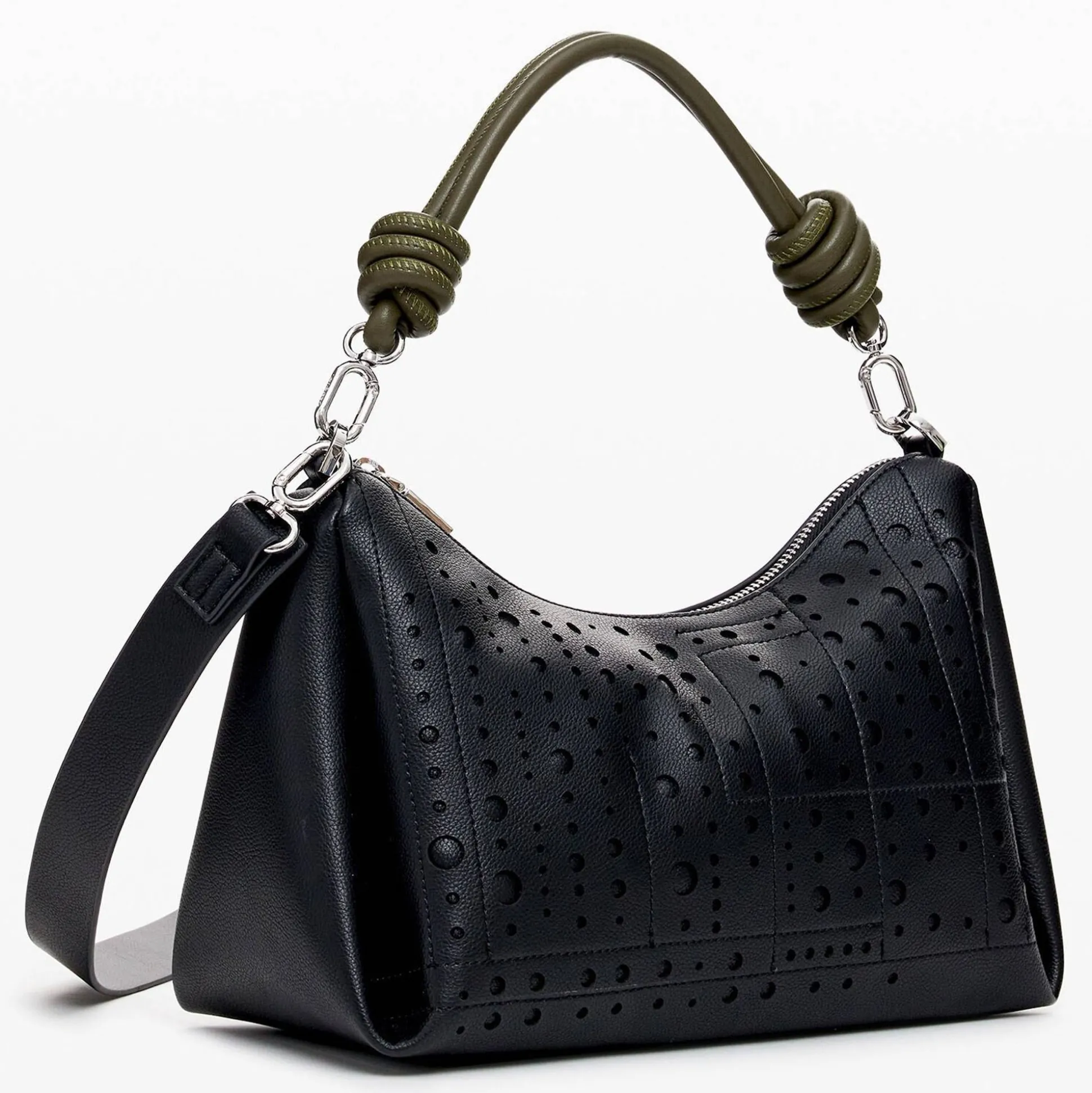 Desigual Sac porte main effet perfore Bloomer Mayari*Femme Sacs À Main