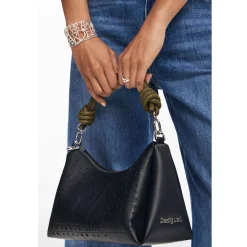 Desigual Sac porte main effet perfore Bloomer Mayari*Femme Sacs À Main